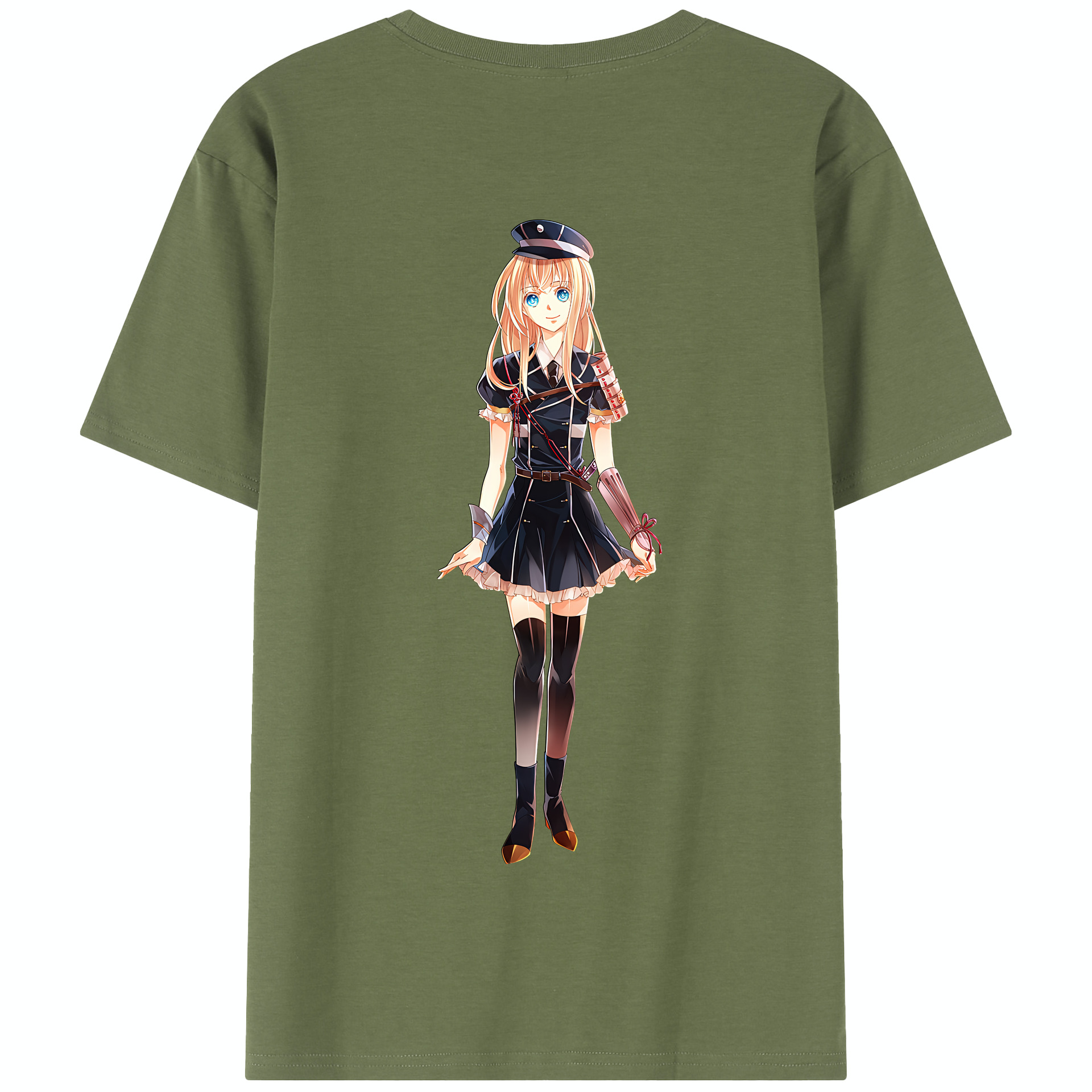 （画像用） 刀剣乱舞 Touken Ranbu 綿100％半袖Tシャツ（背面プリント）